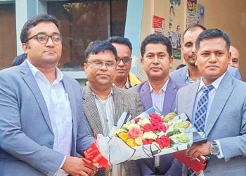 মিঠাপুকুরে ইউএনও নাজমুল আলমের বিদায় নবাগত ইউএনও মোঃ পারভেজ এর যোগদান
