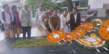 শহিদ ডঃ মিলন দিবসে বাম জোটের শ্রদ্ধাঞ্জলি অর্পণ