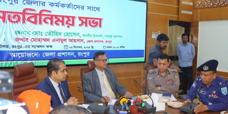 ত্রয়োদশ নির্বাচনে আইনশৃঙ্খলা বাহিনীর জন্য বড় পরীক্ষা- পররাষ্ট্র উপদেষ্টা