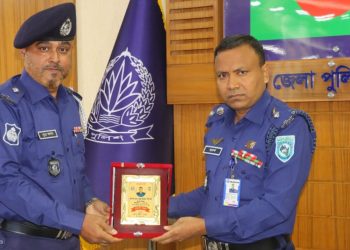 রংপুর জেলার অফিসার ইনচার্জগণের বদলীজনিত বিদায় সংবর্ধনা