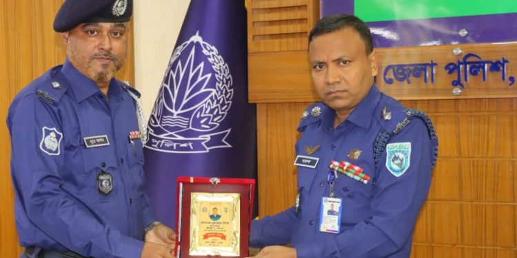 রংপুর জেলার অফিসার ইনচার্জগণের বদলীজনিত বিদায় সংবর্ধনা