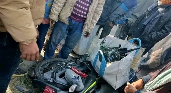 বীরগঞ্জে বীরগন্জে ট্রাক্টর-মোটরসাইকেলের মুখোমুখি সংঘর্ষে স্বামী-স্ত্রী নিহত