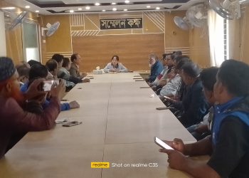 আটোয়ারীতে সাংবাদিকদের সাথে নবাগত ইউএনও’র মতবিনিময়