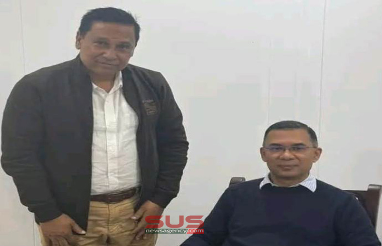 বিএনপি’র চেয়ারম্যান তারেক রহমানের সাথে সৌজন্য সাক্ষাৎ