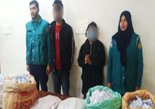 ১০ কেজি ৩০০ গ্রাম গাঁজাসহ দুই মাদক কারবারিকে গ্রেফতার করেছে পল্লবী থানা পুলিশ