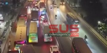 ট্রাফিক আইন লঙ্ঘনকারীদের বিরুদ্ধে অভিযান পরিচালনা করে ২২৭৬ টি মামলা করেছে ডিএমপির ট্রাফিক বিভাগ