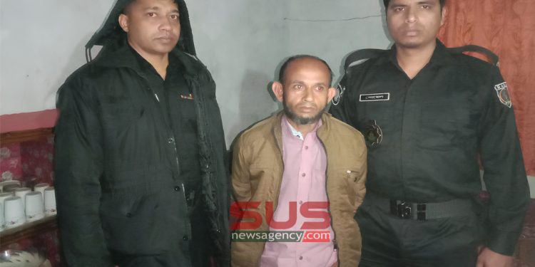 বুদ্ধিপ্রতিবন্ধী নারীকে ধর্ষণের অভিযোগে  পলাতক সাহাদুল গ্রেপ্তার