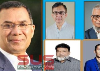 খন্দকার আব্দুল মুক্তাদির, আরিফুল হক চৌধুরীকে শুভেচ্ছা ও অভিনন্দন জানিয়েছেন আমির হোসেন ও রুবেল বক্স