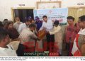 ফুলবাড়ী উপজেলার দৌলতপুর ইউপিতে ভিজিএফ এর চাউল বিতরণ