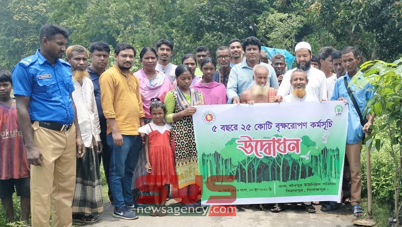 বিরামপুরে খানপুর ইউনিয়নে ‘৫ বছরে ২৫ কোটি বৃক্ষরোপণ’ কর্মসূচির উদ্বোধন॥